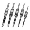 Square Hole Drill Sets, Woodworking HSS Wood Chisel Countersink Bits