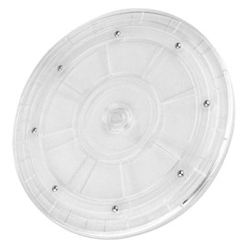 MAGICLULU Practical Countertop Turntable Rotating Tray No Installation Required Round Rotating Swivel Holder