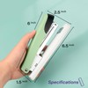 WORPSON Metal Stapler, 6.5-Inch Desktop Stapler, 25 Sheet Capacity, Includes