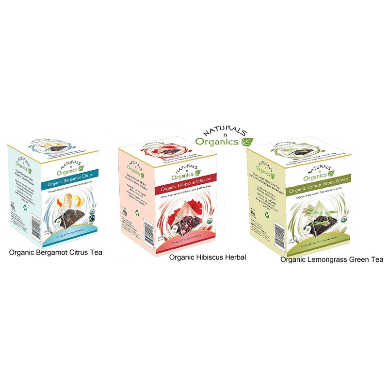 Organic Lemon Grass Green Tea, Low Caffeine Autopha Detox Tea