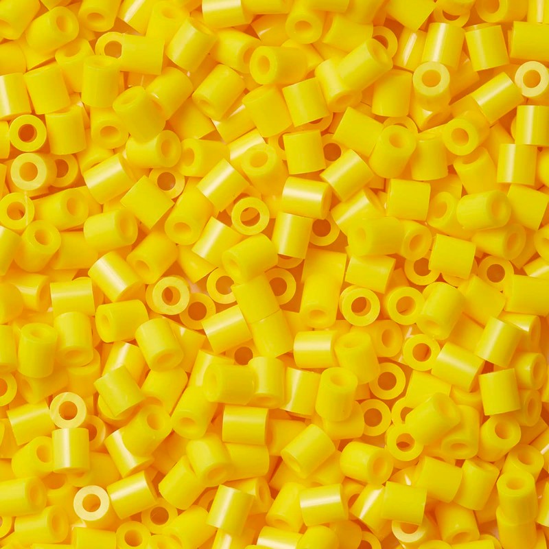 Hama Beads - Yellow (1000 Midi Beads)