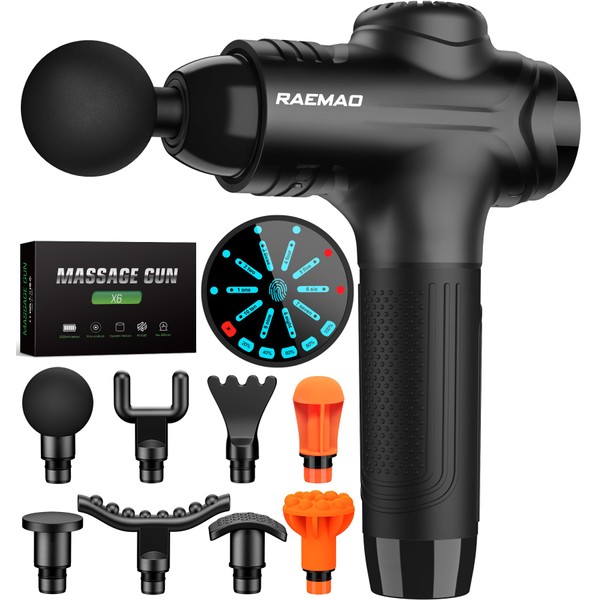RAEMAO RAEMAO Massage Gun, Handheld Electric Deep Tissue Muscle Massager