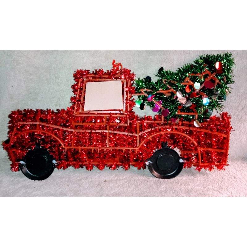 Merry Christmas Truck Decoration