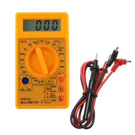 Mectronic Digital Multi-Meter 7 Function - AC/DC Voltmeter Ammeter Ohmmeter Diode hFE Tester Volt Amp Ohm