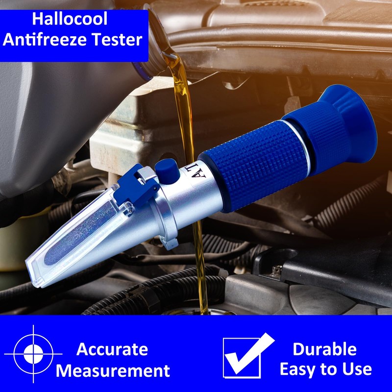 5-in-1 DEF Antifreeze Coolant Refractometer for Checking Automobile Antifreeze Coolant