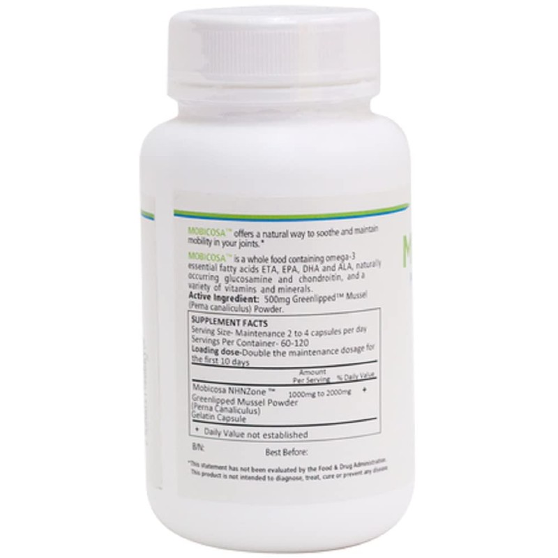 Mobicosa 500mg Premium Joint Supplement 240 Capsules