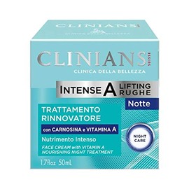 CLINIANS INTENSE Anti-Wrinkle Night Cream 50 ml - With Carnosine & Vitamin A