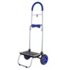 dbest Products Trolley Dolly MM, Blue Handtruck Cart Hardware Garden