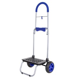 dbest Products Trolley Dolly MM, Blue Handtruck Cart Hardware Garden Utility