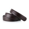 [Nelbons] Men's Leather Ratchet Belt Strap Fits 35mm 1 3/8"