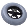 194mm Gray Electric Wheelchair Wheel Non Slip No Noise Stable