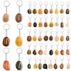 Taiyin 40 Pieces Inspirational Quote Keychains Gifts Motivational Stones Keychains