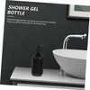 ULTECHNOVO 2Pcs Refillable Shampoo Dispenser Bottles Matte Plastic Hand Soap