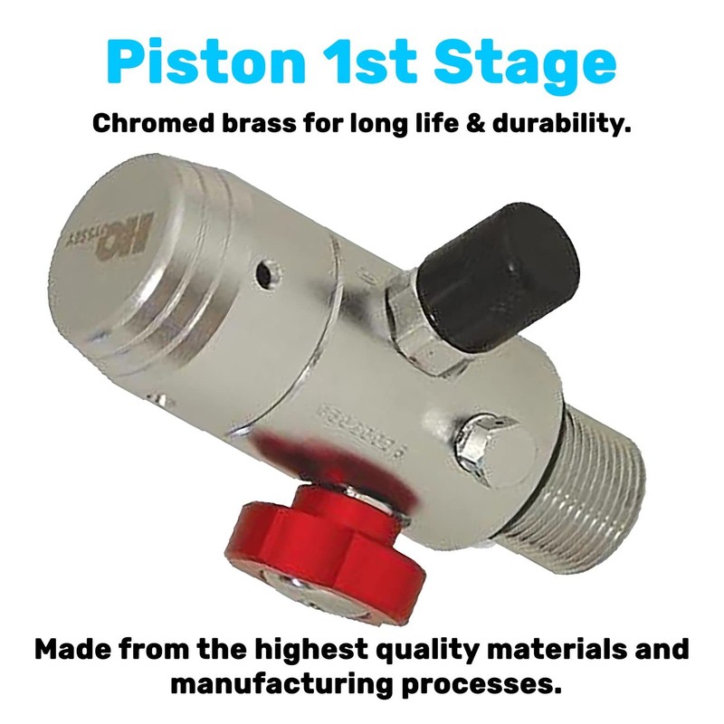 H2ODYSSEY Scuba Regulator Piston First Stage - Air Pressure Regulator