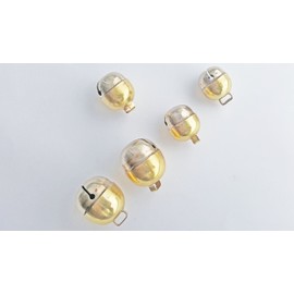 Quality Pair of Falconry Acorn Bells , Lahore Bells, Cat Bells, Pet Bells. (Size 0)