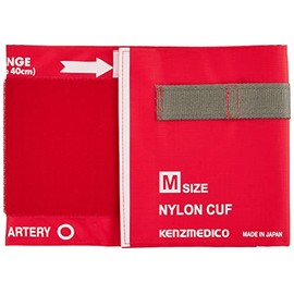 ナイロンカフ 標準型 1099D924 M レッド 血圧計 デジタル