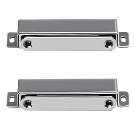 TBACW 2 Pack Magnetic Door Catch Cupboard Door Magnets Stainless Steel Drawer Magnet Cabinet Door Magnetic Catches Latches for Wardrobe Kitchen Magnetic Cabinet Door
