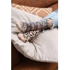 Funny socks with motif for men and women - multicoloured,