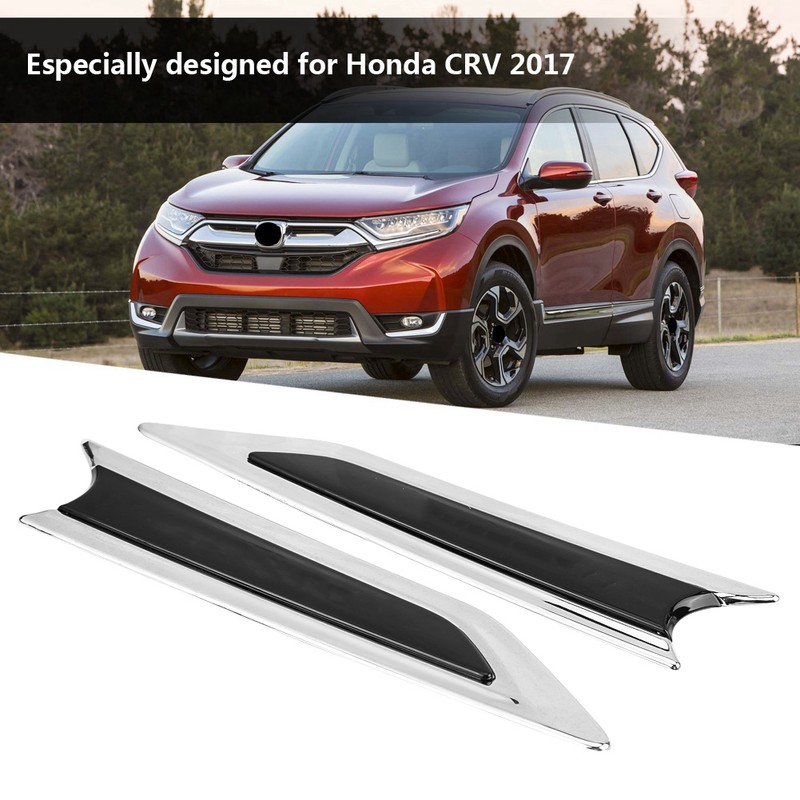 2 pcs Car Side Body Hood Emblem Cover Trim for