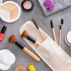 InnovaGoods - 5 Piece Wooden Makeup Brush Set with Carry