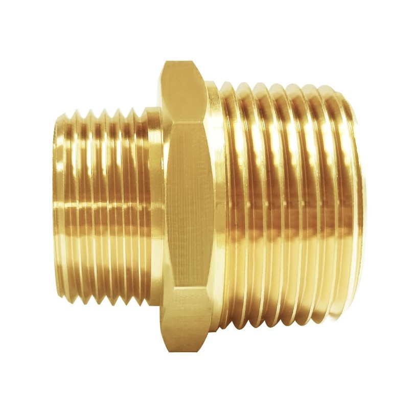 Joywayus 3/4" NPT Male × 1" NPT Male Brass Pipe