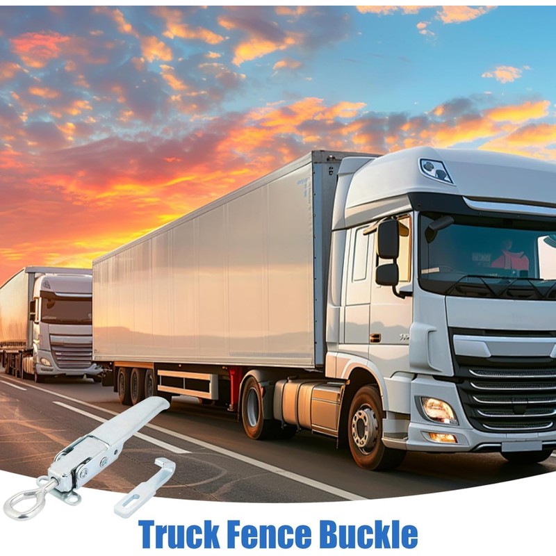 Metal Lockable Hasp with Spring-Loaded Latch, Metal Buckle Lock Fastener