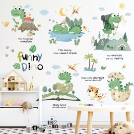 DaraBaby Vinil Decorativo Infantil Dinosaurios Animales Bebé Niños
