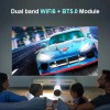 Yinzam HY300 Pro HD Android 12 Mini Projector, 360 Degree