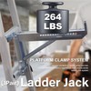 Yzzwer Ladder Jacks Bracket Extension - Adjustable Extension Scaffold Ladder