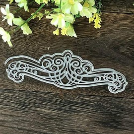 1 Pcs Wave Edge Cutting Dies,DIY Scrapbooking Artist Metal Cutting Dies Stencils for Card Making Scrapbooking Dies Metal Wedding Couple Cutting Dies new 2019 Craft Border Dies