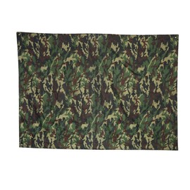 Alomejor Waterproof Camping Ultralight Tent Tarp Multifunctional Camouflage Footprint Ground Sheet Mat For Ourdoor Picnic Blanket(2 * 1.5M)
