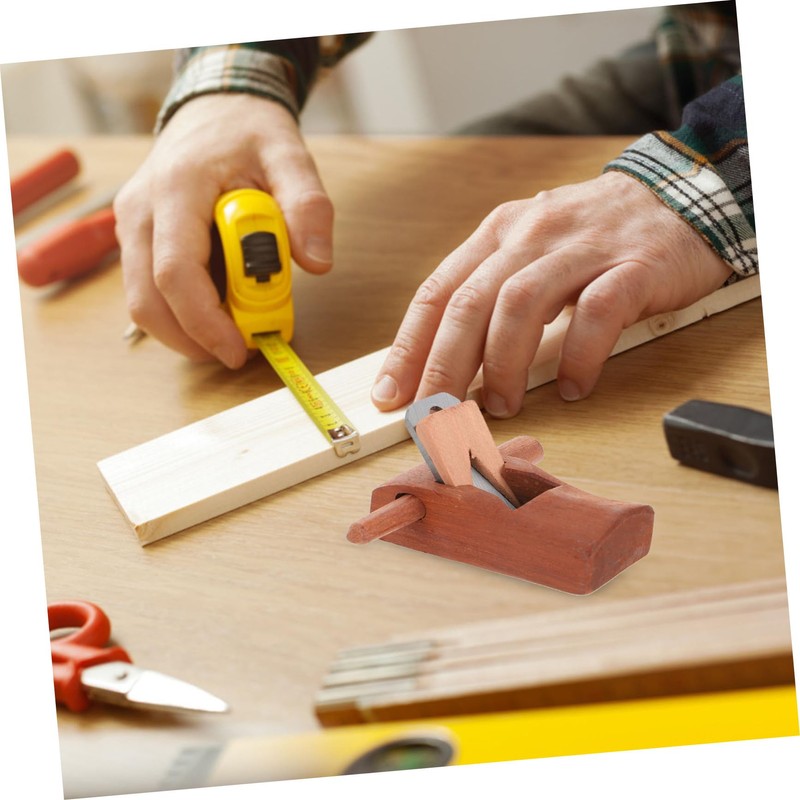 TEHAUX Mini Hand Planer Tool DIY Trimming Plane for Woodworking