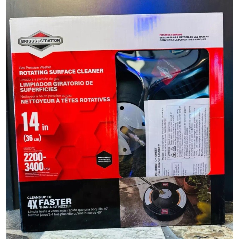 Briggs & Stratton 14 inch Rotating Surface Cleaner for Gas