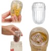 Tea Infuser Ball Strainer, Clear Tea Infuser Ball,Plastic Mesh Tea