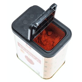 Gourmanity Spanish Sweet Smoked Paprika Powder Tin, Premium Oak Wood Smoked Seasoning for Adding Depth, Flavor and Color to Your Dishes, Kosher, Gluten Free, Pimenton Dulce Ahumado, 2.5 oz