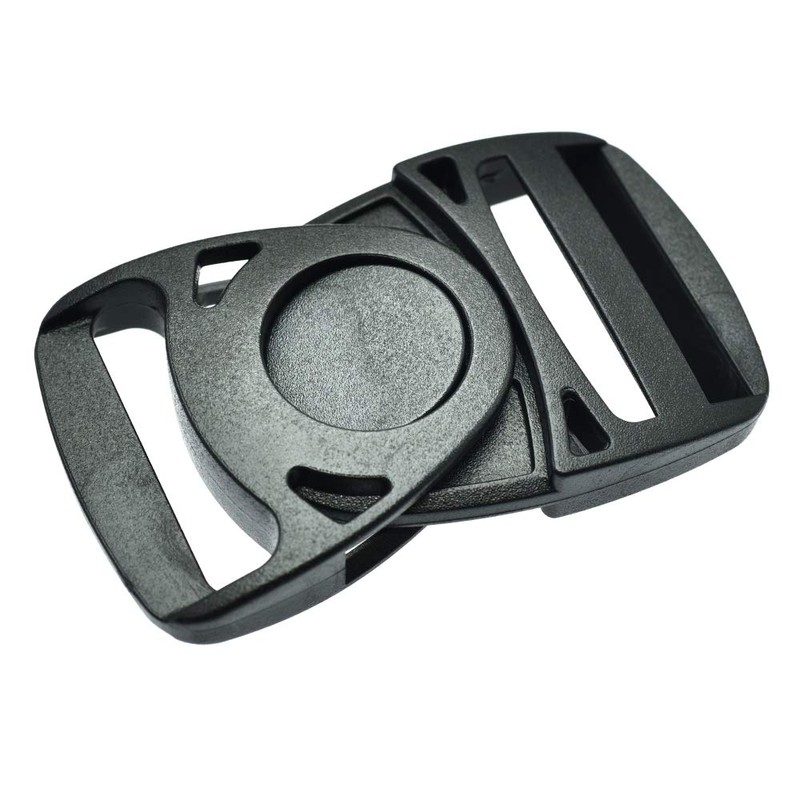 sacoora 10pcs Plastic Side Release Center Buckles Swing Head Swivel