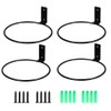 Sivya 4 Pack 6in Flower Pot Holder Ring Wall Mounted