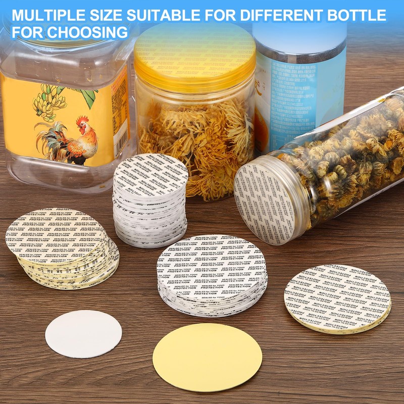 PATIKIL 48mm/1.9inch Pressure Sensitive Seal, 400 Pack Adhesive PS Foam