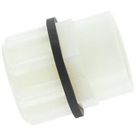 Diversitech 3/4 in. FIP Condensate Drain Pan Fitting, White, 1 Count (Pack of 1)