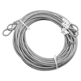 ZONADAH 6mm 304 Stainless Steel Wire Awning Attachment Set, Heavy Duty Sun Shade Sail Canopy Hardware Kit for Square, Rectangle, Pergola Fixing Accessories Backyard Swimming Pool