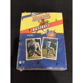 1993 Bowman Baseball Factory Sealed Hobby Wax Box 24 Packs Derek Jeter Rookie RC