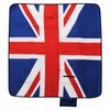 Beyond Happy Union Jack Fleece Picnic Blanket Outdoor Union Jack
