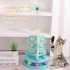 Kittenhood Interactive Cat Toy for Bored Cats, Green Christmas Tree
