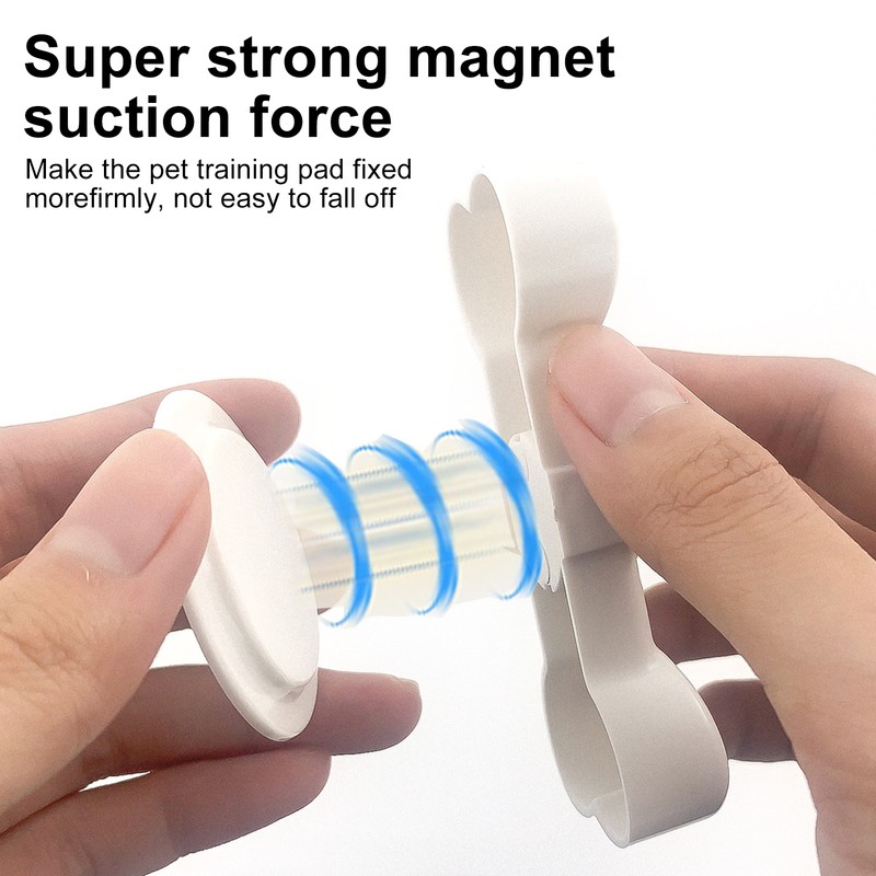 Pet Pee Pad Wall Magnet Holder Strong Stick Dog Training