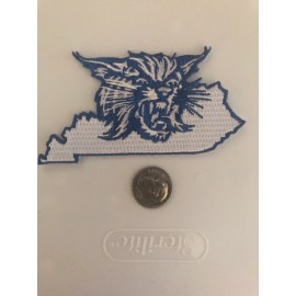 Unbranded University Of Kentucky Wildcats Vintage Embroidered Iron On Patch  3.75” X 2”