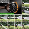 RESTMO Watering Wand, Heavy Duty Metal Garden Hose Wand with