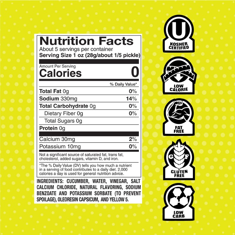 Van Holten's Pickles - Jumbo Tapatio Pickle-In-A-Pouch - 6 Pack