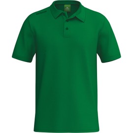 Erima TS Maglietta Polo (2112611) Unisex - Adulto, Smeraldo, XS