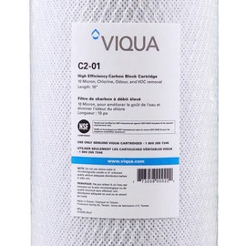 Viqua C2-01 10” High Flow Replacement Carbon Block Filter Cartridge for Water Purification Systems