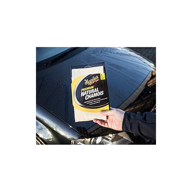 Meguiar's X2100 Premium Natural Chamois Leather 4sq.ft